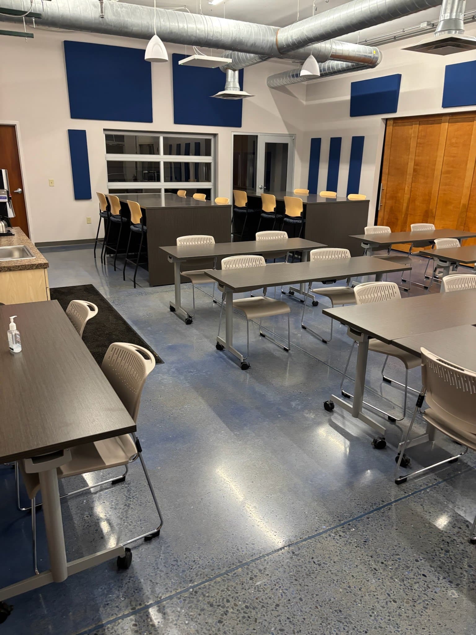 Modern commercial training facility maintained by Horton Enterprise