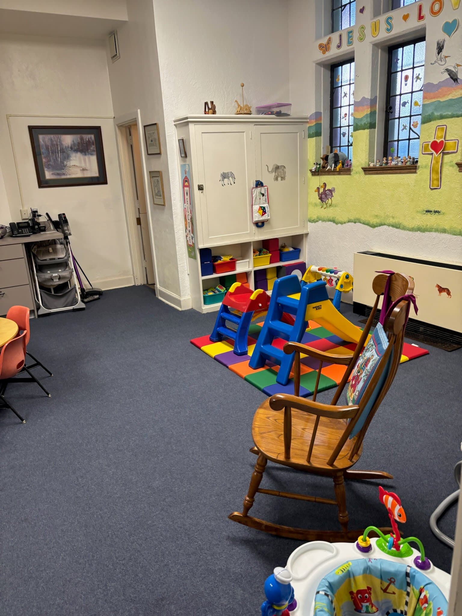 Clean educational room maintained by Horton Enterprise